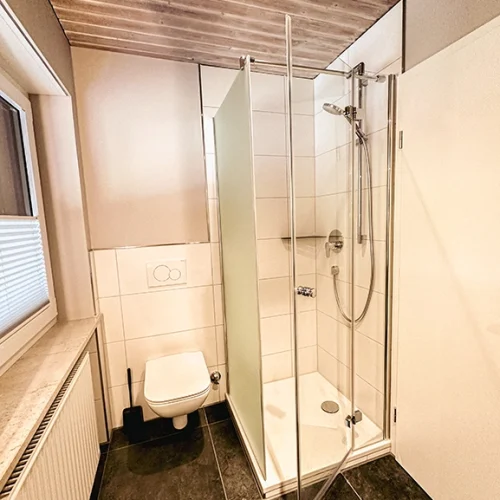 Badezimmer im Appartementhaus Neumann in Pfronten